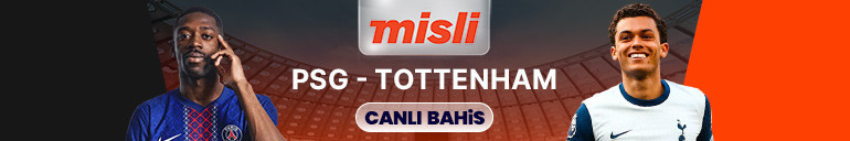 UEFA Süper Kupa finalinde dev eşleşme PSG – Tottenham maçının heyecanı canlı sohbet ve Şampiyon Oranlar ile Misli’de