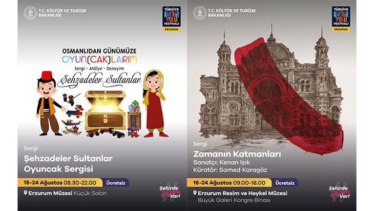 Erzurum’da 9 günlük Kültür Yolu maratonu başlıyor