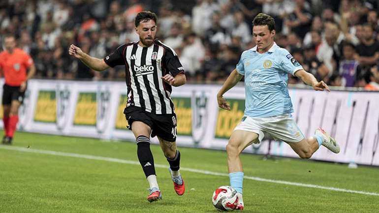 Beşiktaş 3-2 St. Patricks maç özeti (UEFA Konferans Ligi)
