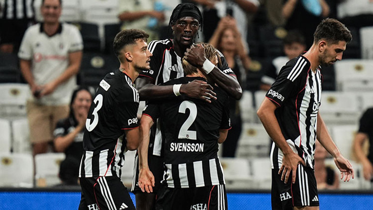 Beşiktaş 3-2 St. Patricks maç özeti (UEFA Konferans Ligi)