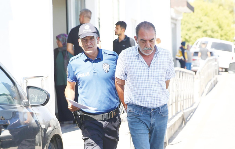 Utanmaz... Olay anında kaçan taksici tutuklandı