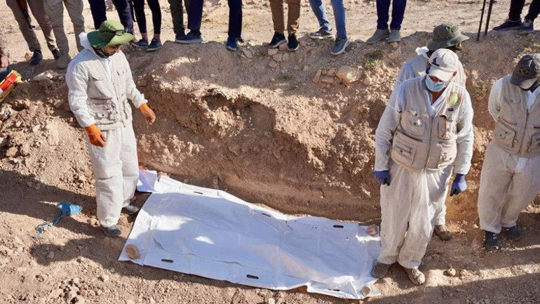 DEAŞın ölüm çukurunda çalışmalar başladı