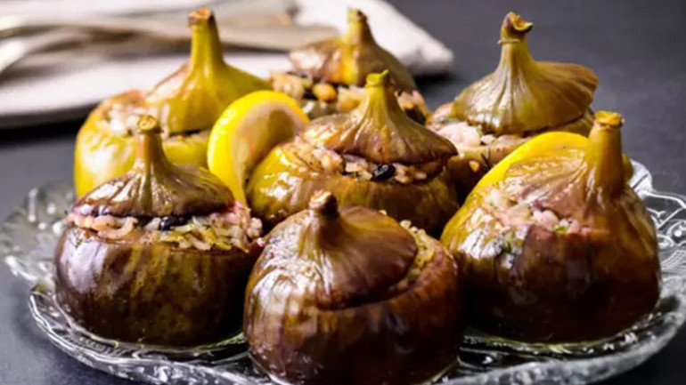 Zeytinyağlı incir dolması tarifi