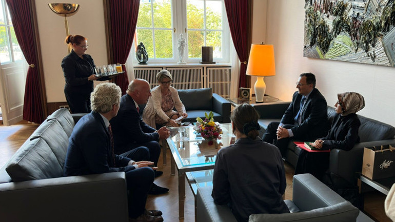 Büyükelçi Turan, Wegner’i ziyaret etti