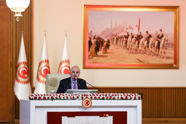 TBMM Başkanı Numan Kurtulmuş: Süreçte tarihi misyon üstleniyoruz