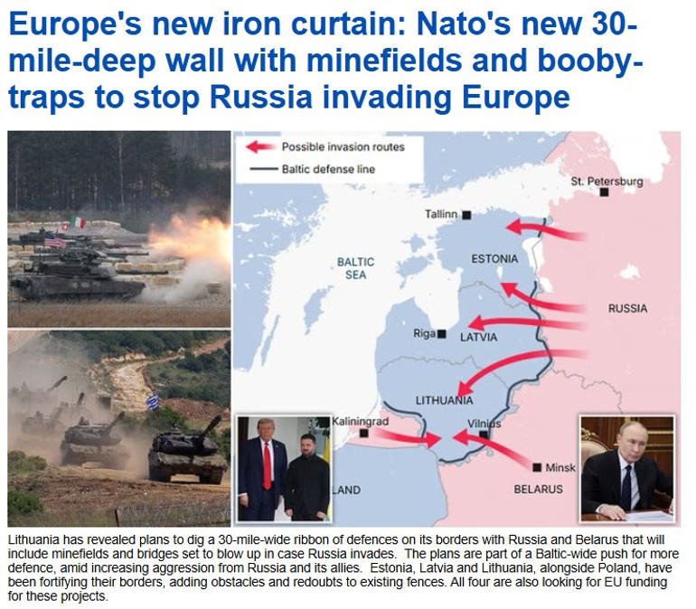 Trumpın çabası yeterli gelmedi Avrupanın yeni demir perdesi