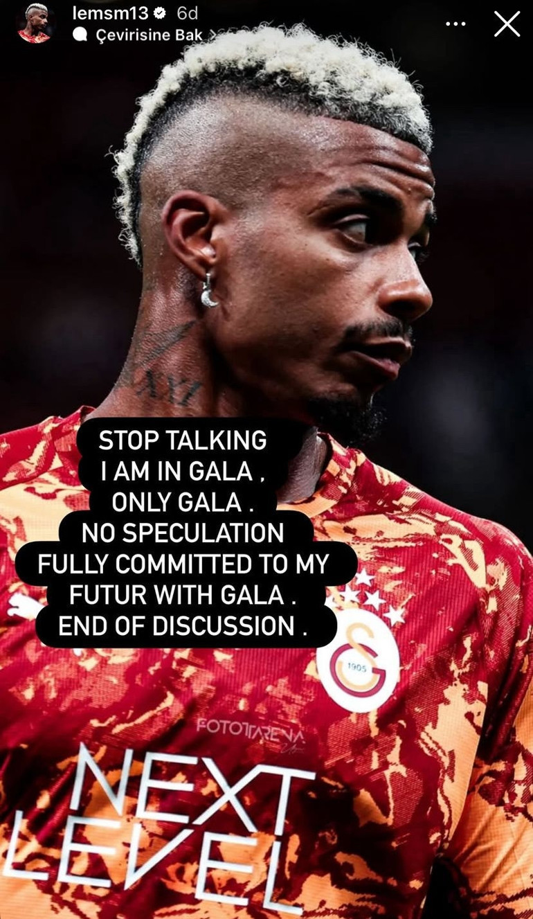 Galatasaraylı Mario Lemina’dan transfer iddialarına yanıt geldi