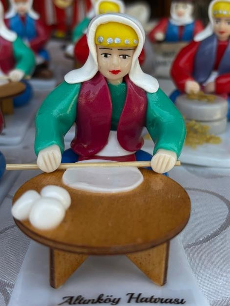 Kültür ve sanatı hamurla yoğuruyor