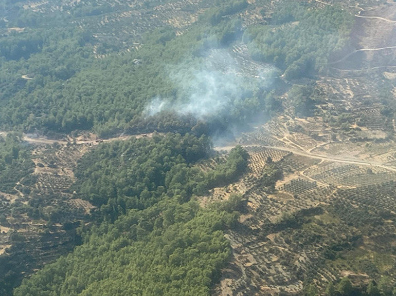 3 ilede orman yangını kontrol altına alındı