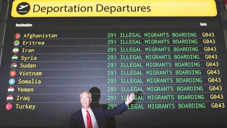 Salla bayrağı düşman üstüne