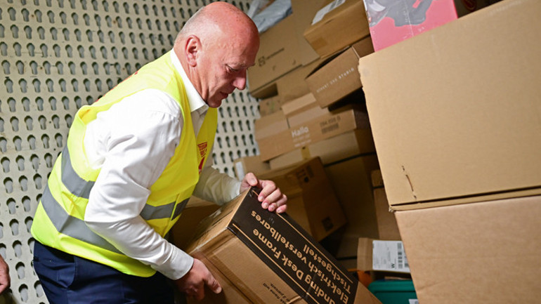 Berlinden kuryelere 20 kilo sınırı talebi