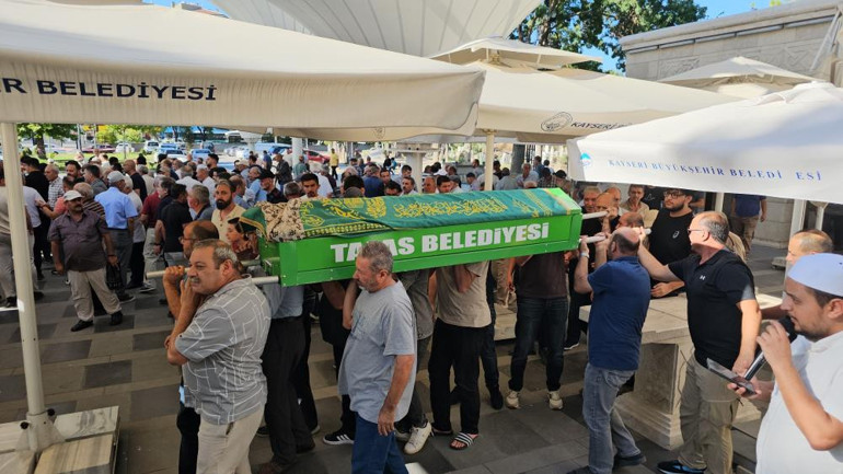 Kayseri'de cenaze