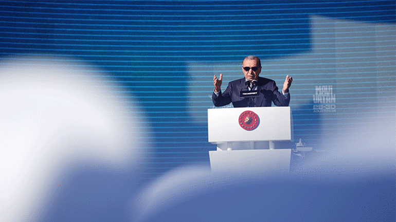 Hasımlarımız telaş içinde... Cumhurbaşkanı Erdoğan: TCG Anadolu gemisinin bir büyüğünü yapıyoruz