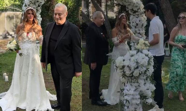 Mehmet Ali Erbil, 6ncı kez evlendi... Nikahtan ilk kareler