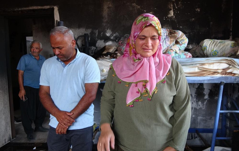 25 yıllık emekleri küle döndü