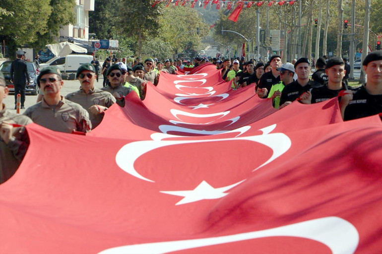 Tüm yurtta 30 Ağustos Zafer Bayramı coşkusu