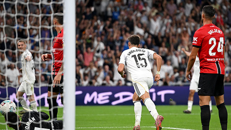 Real Madrid 2-1 Mallorca (La Liga) Arda Güler...