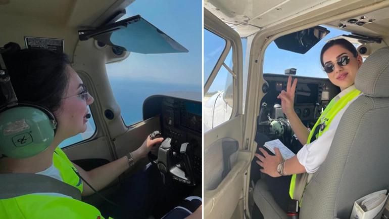 Son dakika... İzmir Torbalıda eğitim uçağı düştü Pilot Berfu Hatipoğlundan acı haber