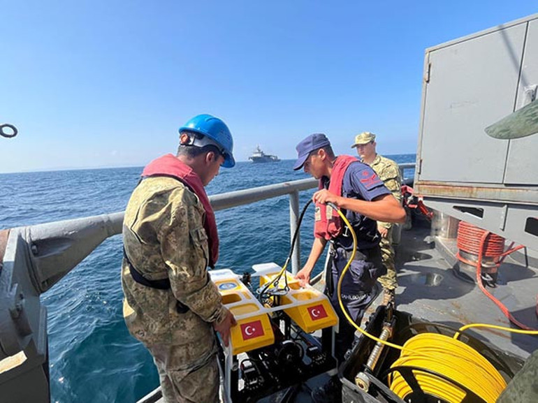 MSB, Halit Yukayın naaşının çıkartılmasına yönelik çalışmaların görüntülerini paylaştı: 90 saatlik arama, 12 saatlik dalış...