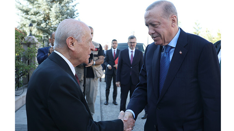 Ankara’da kritik zirve: Cumhurbaşkanı Erdoğan, Bahçeli ile görüştü