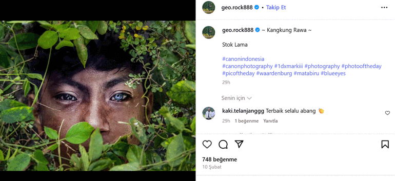 Sıra dışı mavi gözleriyle dikkat çeken Buton Kabilesi Sıra dışı mavi gözleriyle dikkat çeken Buton Kabilesi