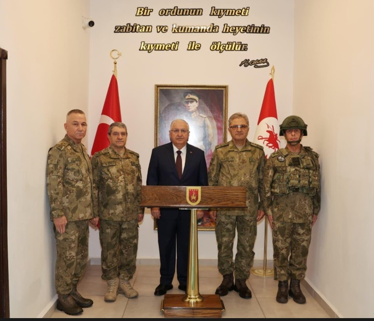 Milli Savunma Bakanı Güler: Hiçbir terör örgütünün bölgede kök salmasına müsaade etmeyeceğiz