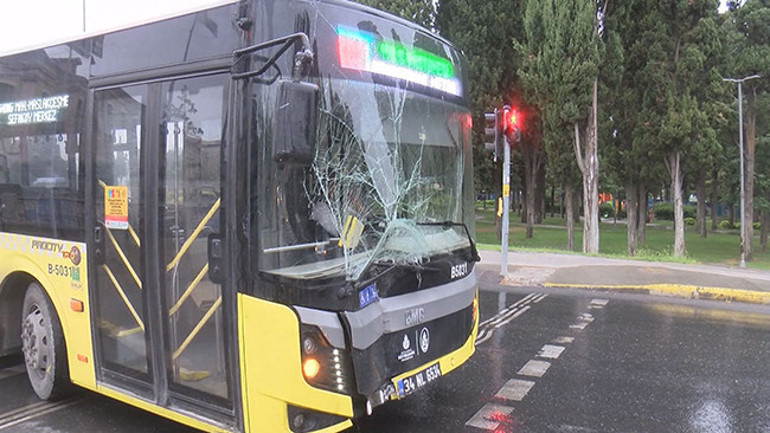 İstanbulda otobüs kazası