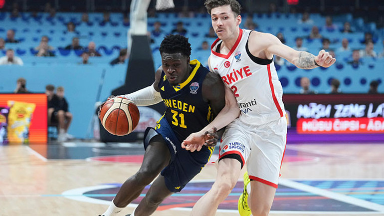 Türkiye 85-79 Sweden match summary (12 giant man Eurobasket 2025 in the quarterfinals)