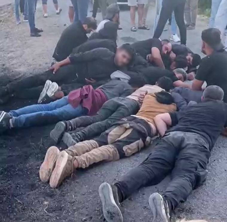 Koyun sürüsü oyunu bozdu: Böyle yakalandılar