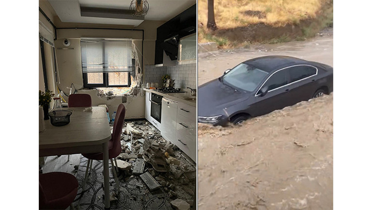 Ankara'da sağanak yağış