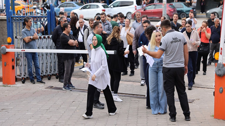 KPSS heyecanı: Adaylar koşarak yetişti