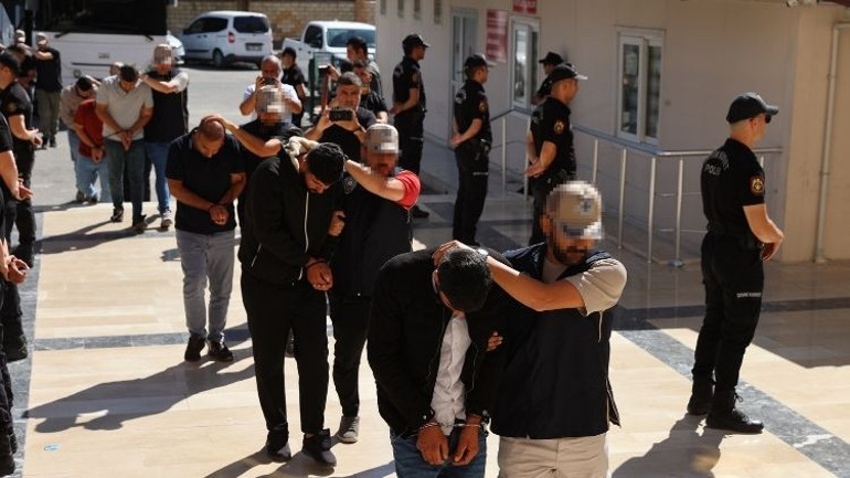 Gaziantep operasyonunda ele geçirilenler