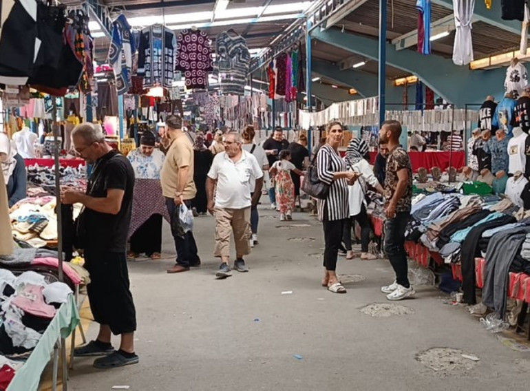 Ulus Pazarı'nda hareketli anlar