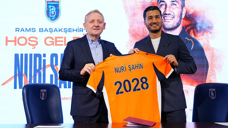 Başakşehirde Nuri Şahin dönemi resmen başladı