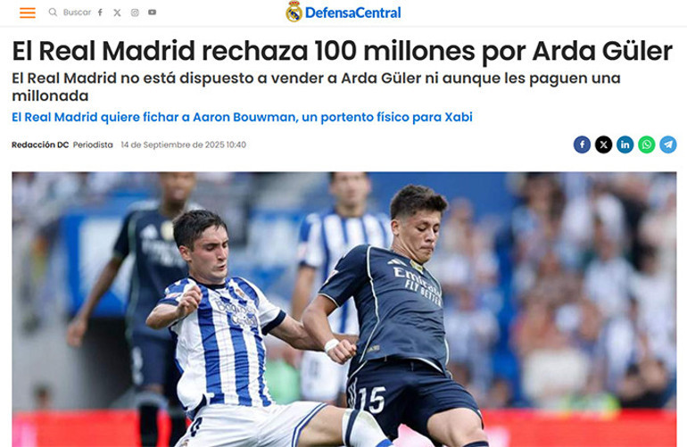 Arda Güler antrenmanda