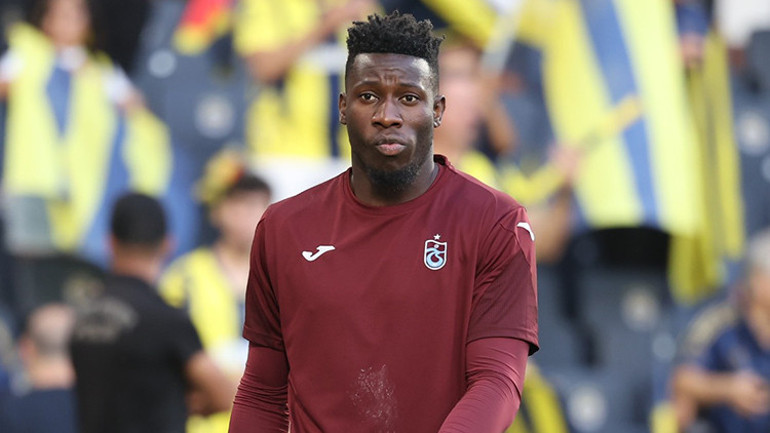 Trabzonsporda Andre Onana tam not aldı