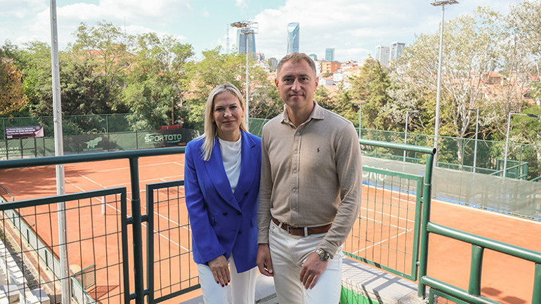 Türkiye ve Ukrayna Tenis Federasyonları iş birliği