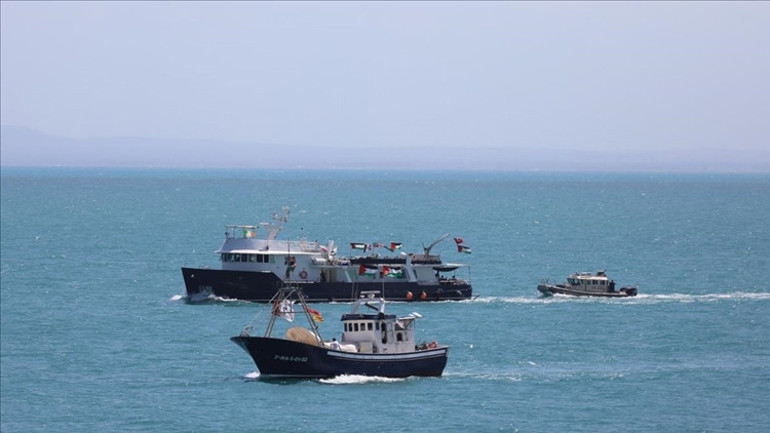 Küresel Sumud Filosudan 11 tekne daha Gazze yolculuğuna başladı