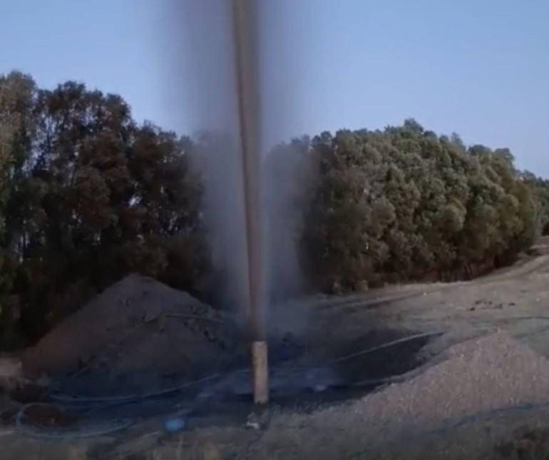 İnekleri için su sondajı yapıyordu: Sivaslı çiftçiye 88 metre derinlikte sürpriz