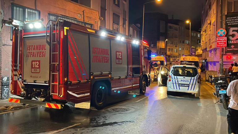 İtfaiye ekiplerinin müdahalesi sonrası görüntü
