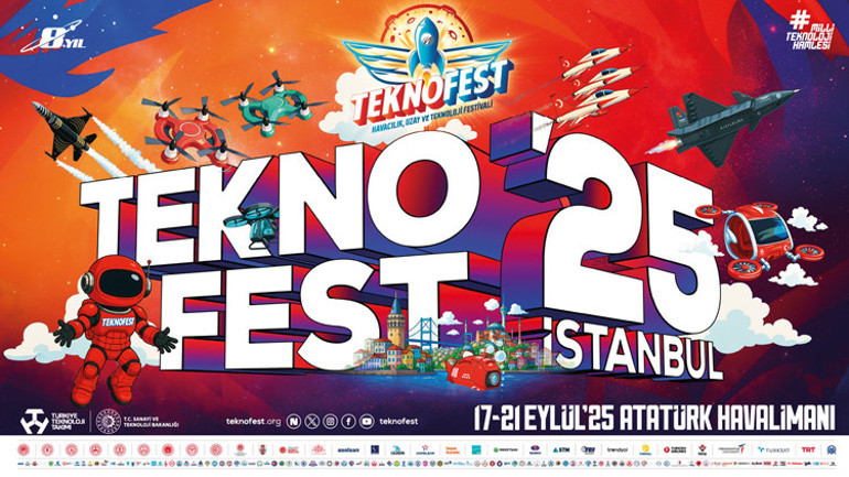 İstanbul’da 13. kez TEKNOFEST coşkusu başlıyor