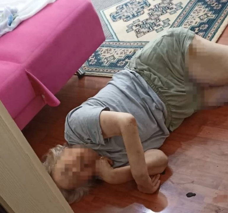 Doktor olan oğlu tarafından dövülmüştü: Yaşlı kadın hayatını kaybetti