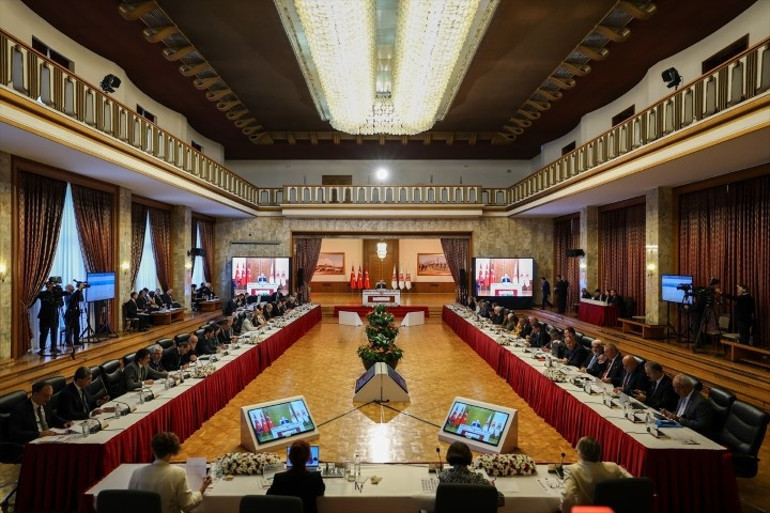 Milli Dayanışma, Kardeşlik ve Demokrasi Komisyonu, TBMM Başkanı Kurtulmuş başkanlığında toplandı