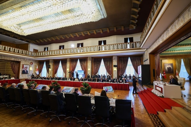 Milli Dayanışma, Kardeşlik ve Demokrasi Komisyonu, TBMM Başkanı Kurtulmuş başkanlığında toplandı