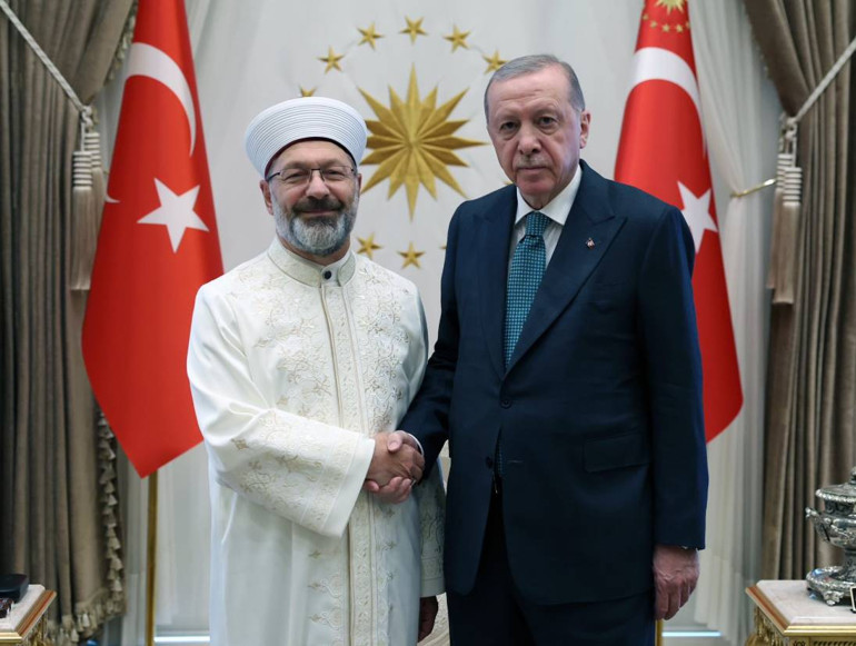 Cumhurbaşkanı Erdoğan, Ali Erbaşı kabul etti