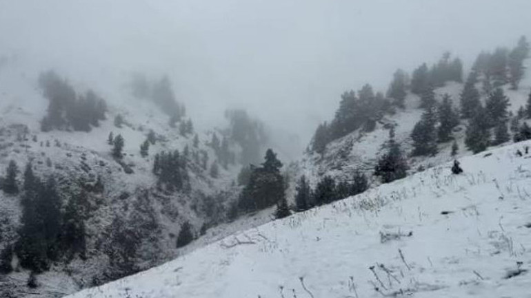 Beklenen kar yağışı geldi Yılın ilk karı bu bölgelere yağdı | Meteoroloji uyardı: Kuvvetli sağanak ve fırtına geliyor