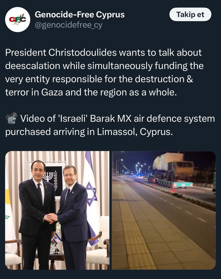 İsrailden tansiyonu arttıracak hamle: GKRYye sessiz sevkıyat... Türkiye ve KKTCye küstah tehdit