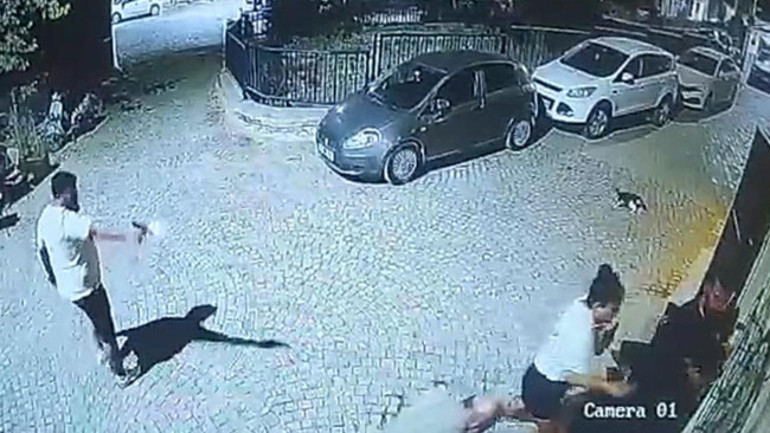 Eğlence mekanına yönelik saldırı anından görüntü