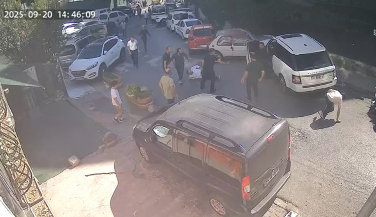 Kaza sonrası polis ekipleri inceleme yaptı