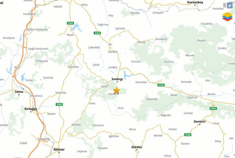 Son dakika: Balıkesirde 4.5 büyüklüğünde deprem